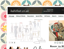Tablet Screenshot of habithat.co.uk